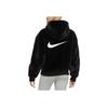 Nike Womens Sportswear Essential Faux Fur Jacket (Asia Sizing) Black Women Streetwear DD5117-010