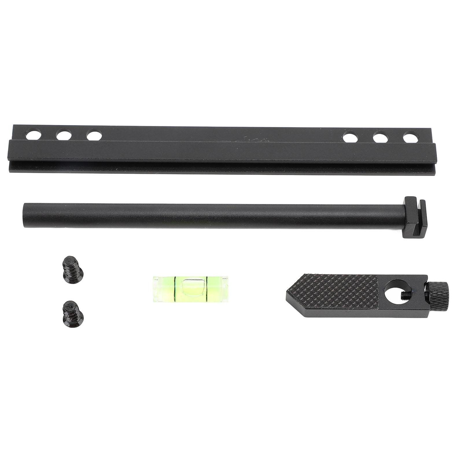 

Кронштейн для крепления вентилятора видеокарты, регулируемый держатель провисания графического процессора из алюминиевого сплава для корпуса ATX MATX ITX чёрный