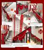 Wedding Handrail Decoration: Double Happiness Floral Strip for Staircases and Corners