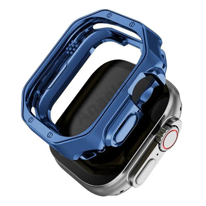 Cover For Apple Watch Ultra 49mm Soft TPU Protector Bumper Case iWatch Series 9 8 7 SE 6 5 4 40mm 41mm 45mm 44mm Watchcase