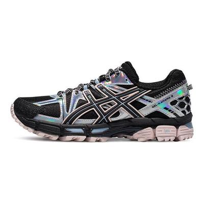 Gel-Kahana 8 Lace-Up Comfortable Durable Shock Absorption Support Low-Top Trail Running Shoes Women Sneaker Black 1012A978-001