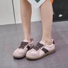 Leather soft sole spring new fashion versatile casual sports board shoes women's bread shoes tide