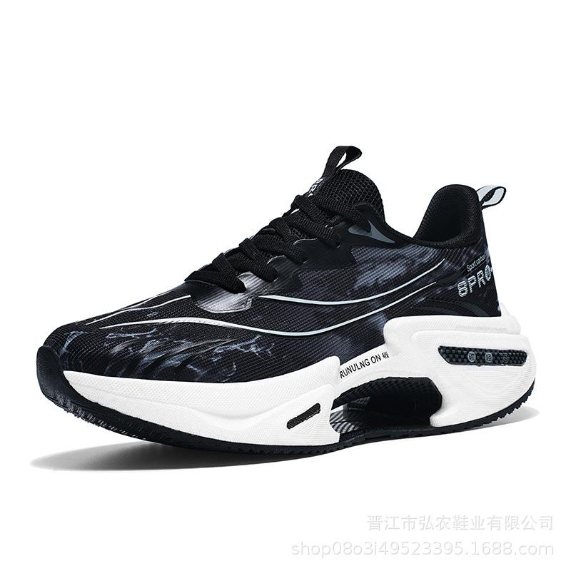 Men's low-top soft-soled cushioning sneakers outdoor light and comfortable versatile casual shoes outdoor racing shoes