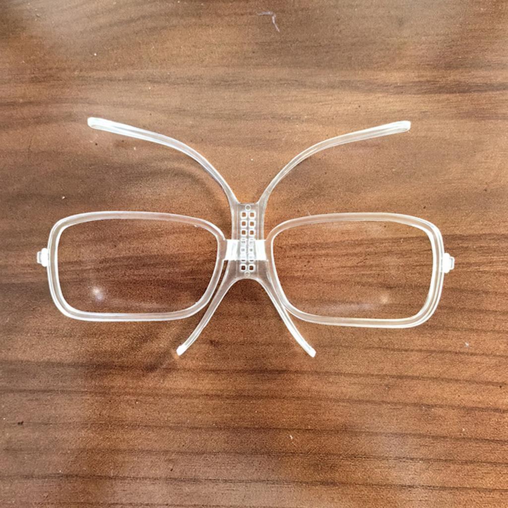 Ski Goggles Insert Adapter Light Weight Comfortable Wear Adjustable Snowboard Goggles Prescription Insert Adapter Clip