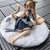 Generic Virtual Vtuber Garden Serena Cat Ear Maid Figure Anime Cat Girl Statue Pc Case Decor Desktop Ornament Collectible Model