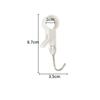 8Pcs Tube Clamp Hook Kitchen Bathroom Multi-Function Hanger Hook Clasp Towel Rack Pipe Clip Hooks