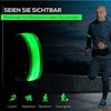 USB LED Luminous Night Running Cycling Armband Bracelet Night Glow Reflective Safety Belt Outdoor Sports Fluorescent Arm Band