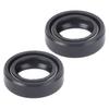 2 Pcs Oil Shaft Seal Rubber 18mm ID 346 60111 0 Replacement for Tohatsu Outboard 25 30 HP