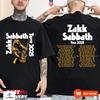 Trending Zakk Sabbath Tour 2025 North American Cities Dates Two Sided TShirt Unisex T-Shirt