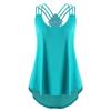 Premium Quality Ladies' Bandages Sleeveless Vest Top High Low Tank For Effortless Style
