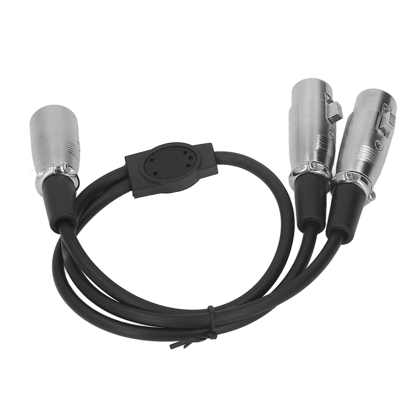 

Кабель XLR Male to Dual XLR Female с малыми потерями XLR Y-образный разветвитель для динамиков, микрофонов, DVD-плееров