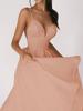 Multi-Color European & American Women's Sexy Swing Evening Dress with Spaghetti Straps