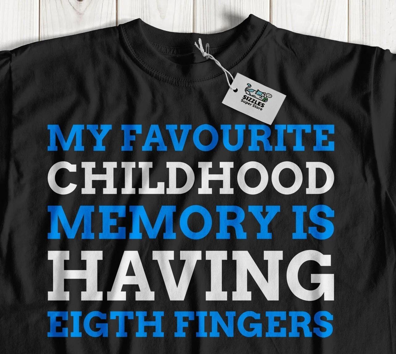 Unisex Funny Finger Amputee T-Shirt Amputated Fingers & Amputation Tees S