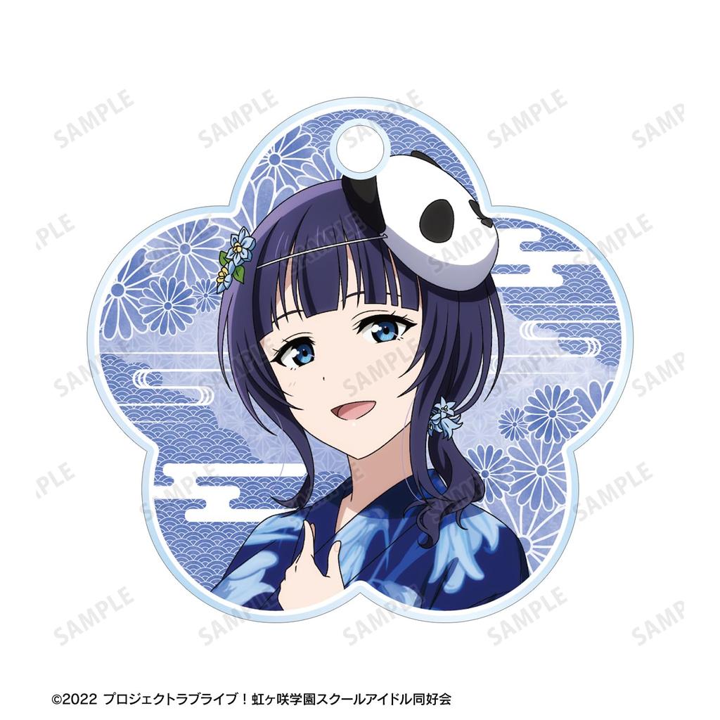 Love Nijigasaki High School Idol Club Original Karin Asaka Festival Double Wire Acrylic Keychain Live! Illustration Ver.