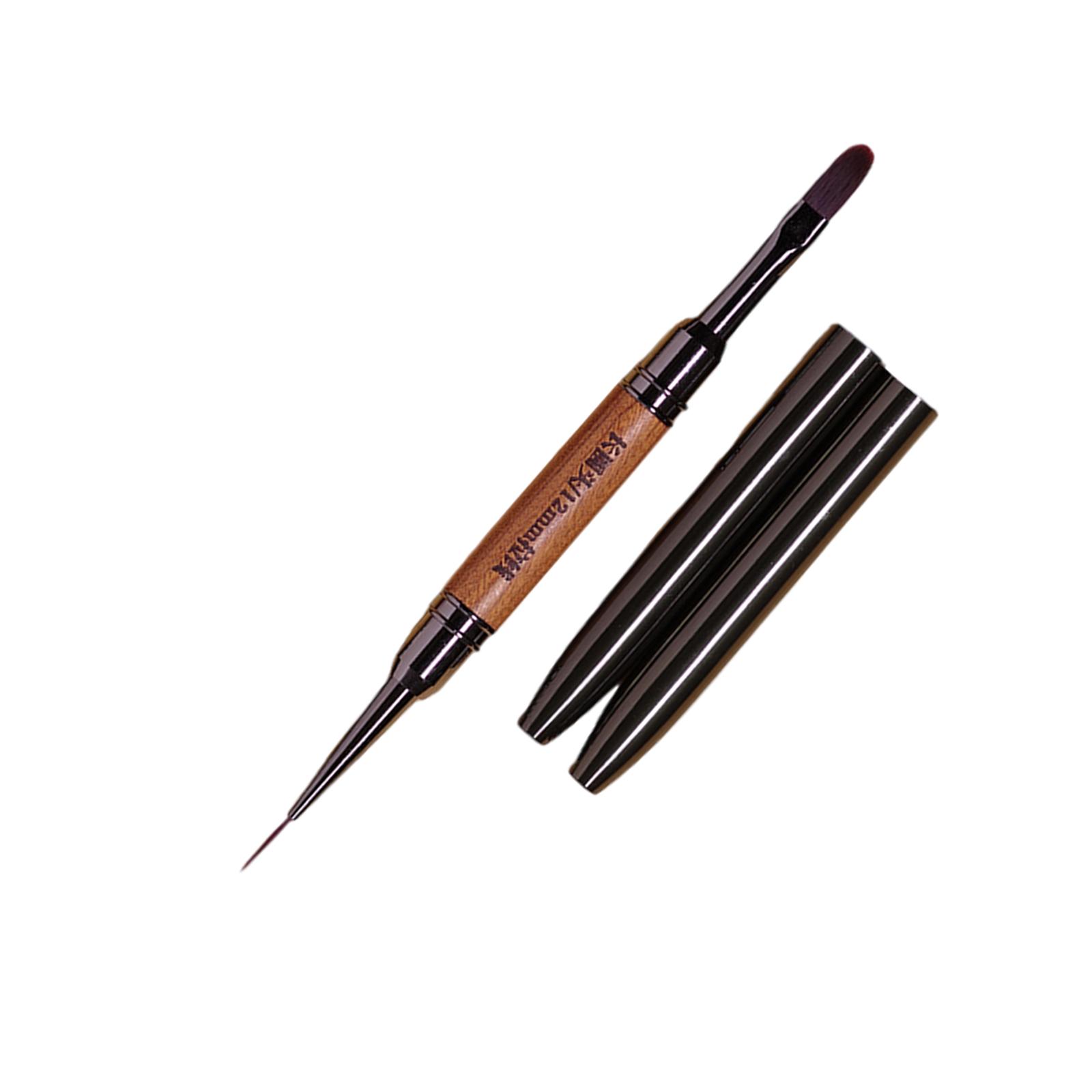 

Двусторонний карандаш для нейл-арта для профессионального и DIY использования, маникюрные украшения для создания замысловатых дизайнов и узоров 12