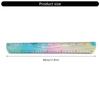 Colourful Folding Flexible Clear Ruler Measuring Rulers Foldable Drawing Ruler Bendable Straight Ruler Geometry Ruler