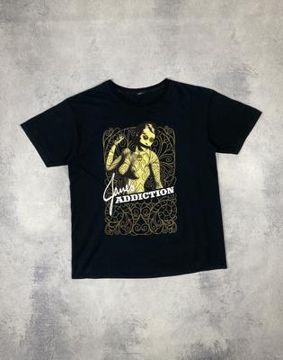 Vintage S Janes Addiction  Tour T Shirt Size M Black Unisexs Size M