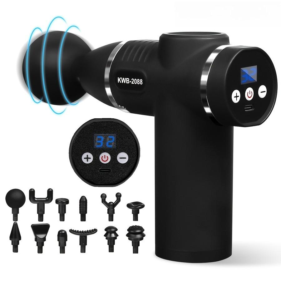 Mini Massage Gun Fascia Machine Muscle Relaxation Vibrating Gun Rod Percussion Massage Fitness Equipment Neck Grab Fascia Gun