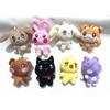 10cm Ateez  Aniteez Plush Doll Keychain Cartoon Cute Plush Pendant Keyring Bag Accessories Yunho Yeosang Adult Fans Gifts