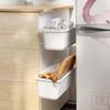 Kitchen Under Sink Storage Rack Spice Bottle Holder Organizer Shelf Bathroom Stand Household Wall-mounted Plastic Chopstick Box
