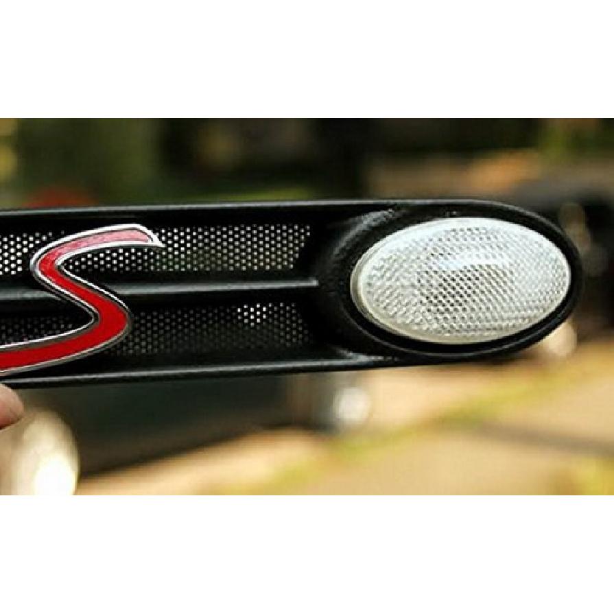 Clear Lens Side Marker Light Lamps w/ Amber LED For MINI Cooper MKI R50 R52 R53