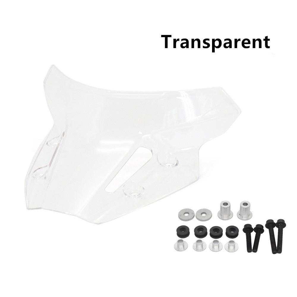 Motorcycle Acrylic Windshield Black Solid Stable For Yamaha MT09& FZ09 2021 2022