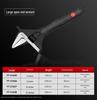 Yiertuo Adjustable 6-12 Inch Multi-Function Large Opening Wrench & Pipe Pliers