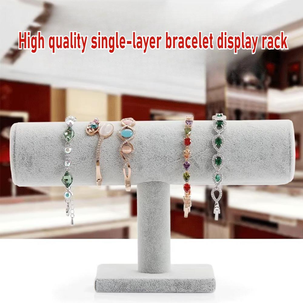 1PC Velvet Bracelet Display Rack Jewelry Rack Bracelet, Watch Storage Rack, Desktop Vertical Jewelry Display Rack, Display Props