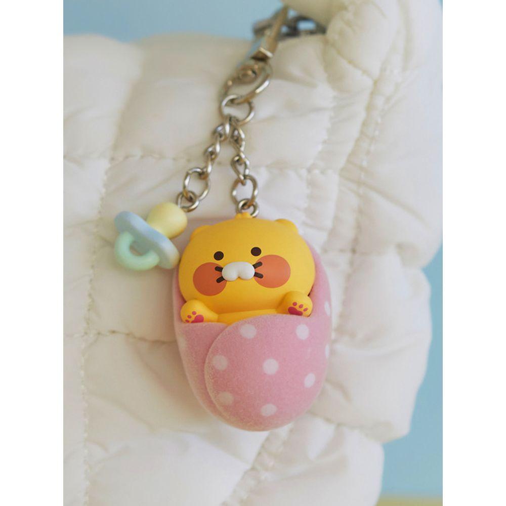 KAKAO FRIENDS Figure Keychain Fluffy Baby Chunshik