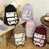 High-value Schoolbag for Girls, Cute and Versatile High School Students, Large-capacity Travel Bag, High School Student Computer Backpack.
