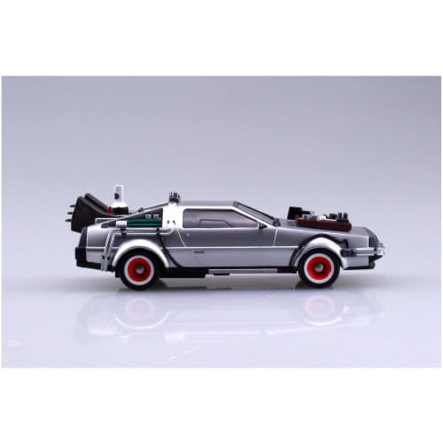 Aoshima Bunka Kyozai (AOSHIMA) Movie Mecha Series No. 13 Back To the Future Pullback Part 3 Time Machine 1/43 Scale Plastic Model