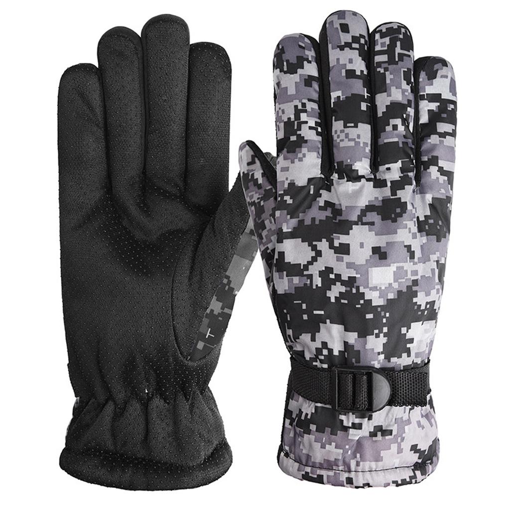 Winterhandschuhe Warm, Winddicht, Verdickte Outdoor-Radhandschuhe