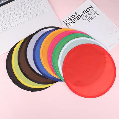 Taşınabilir Katlanabilir Uçan Disk Renkli Cep Katlanabilir Uçan Disk Fanları Parti Hediyeleri İçin Yaz Açık Hava Oyuncakları
