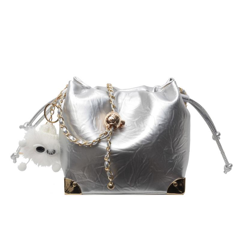 Crossbody Bag Women's Fashion Shoulder Bag New Solid Color Bag