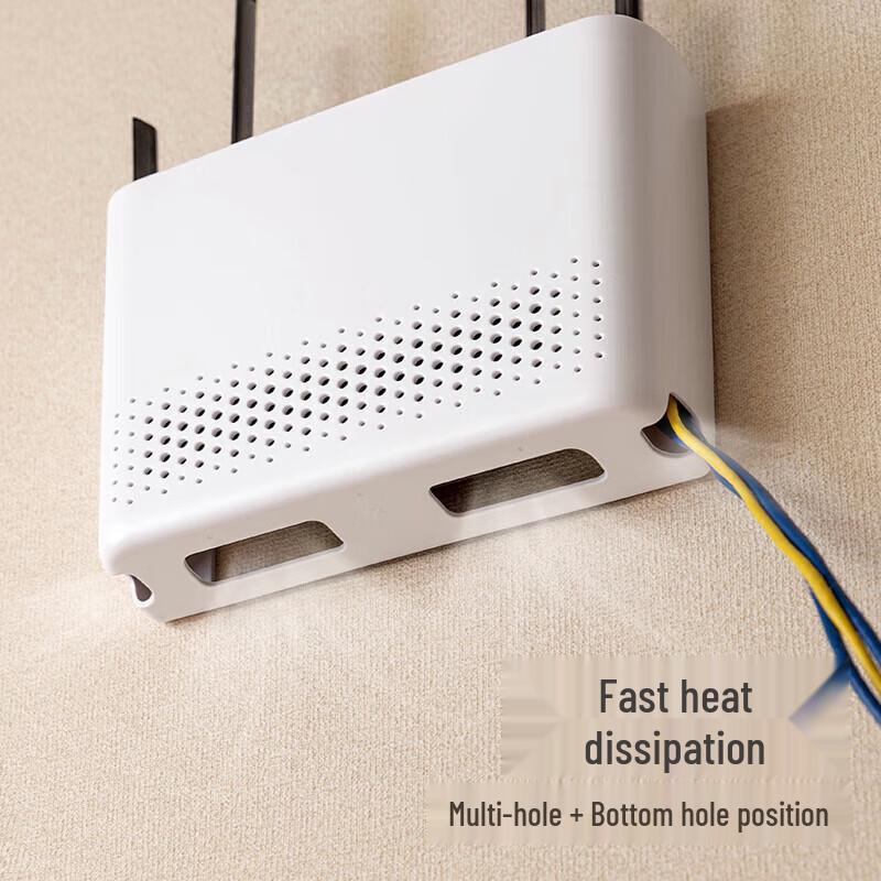 Wall-Mounted Wireless Device Organizer