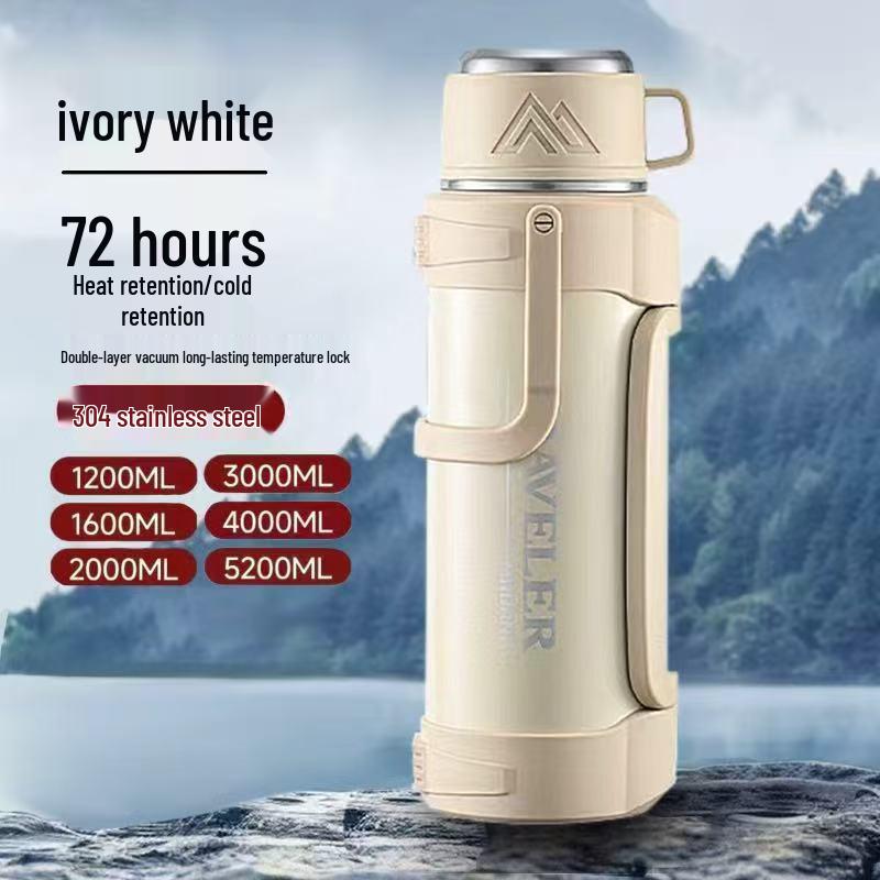 316 Large Capacity Insulated Thermos for Outdoor and Travel Use