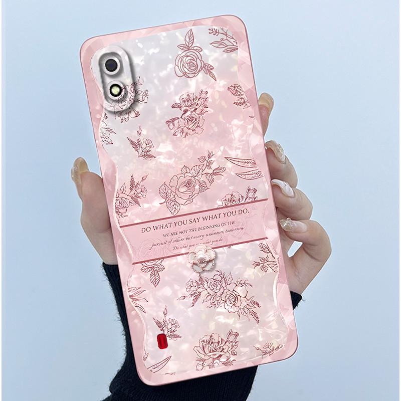 For Samsung Galaxy A10 A10s M01S Case Simplicity Painting Liquid Soft Silicone Cover for Samsung A10 A105F A10S SM-A107F Casing