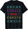 Alphabet ABCDE FGHIJK Elemeno PQRSTU VWXYZ T-shirt