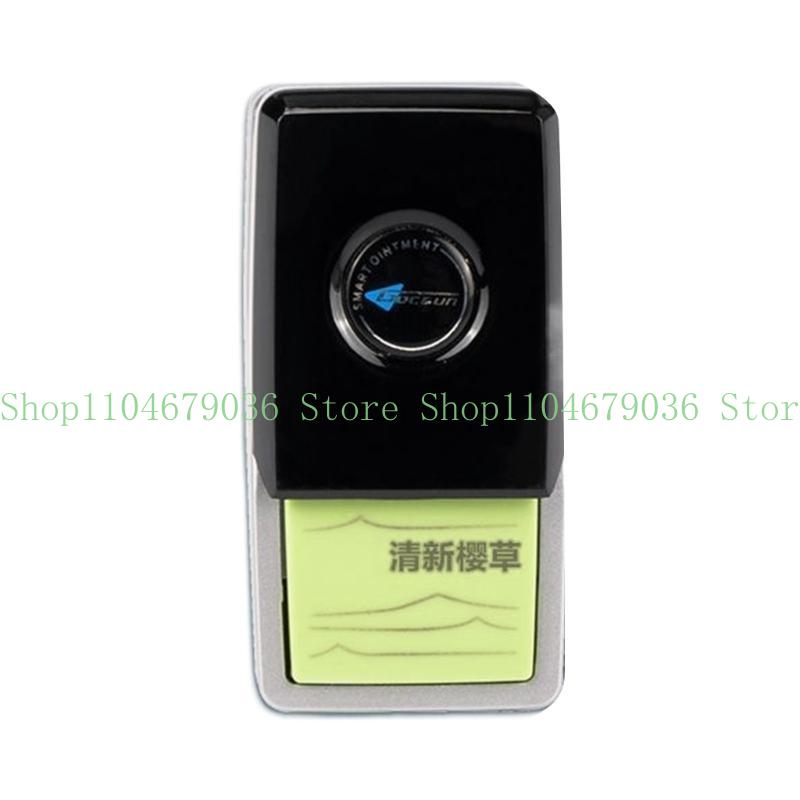 652F Fashionable Auto Electric Air Diffuser AromatherapysCar Air Vent Essential Oils Air Freshener System Refill for 6GT G12 for Fresh Primrose