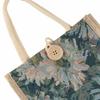 Printed Ethnic Style Canvas Bag Large Capacity Printing Cloth Lunch Bag Linen Handbag  Female/Girls