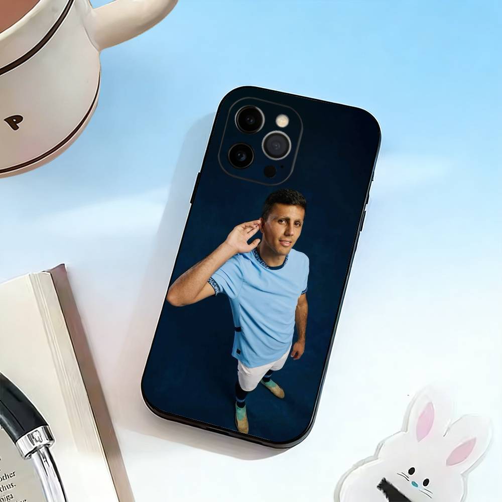 R-Rodrigo Phone Case For iPhone 17, 16,15,14,13,12,11 Plus,Pro Max, Others Soft Black Cover