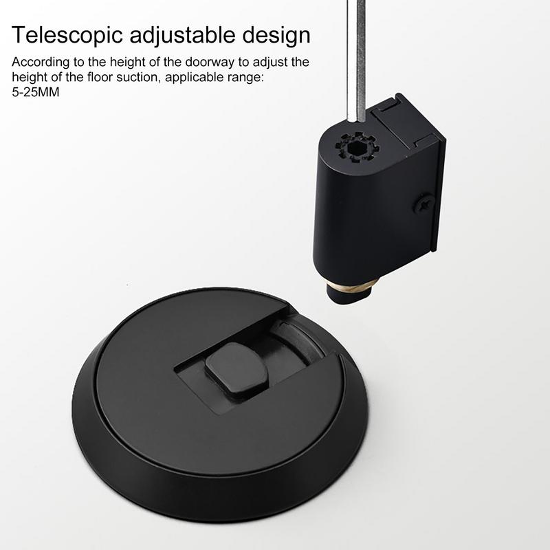 Windproof Door Stopper Metal Heavy Duty Door Stopper Anti Theft Household Door Hardware Home And Business Door Stop Catch Holder