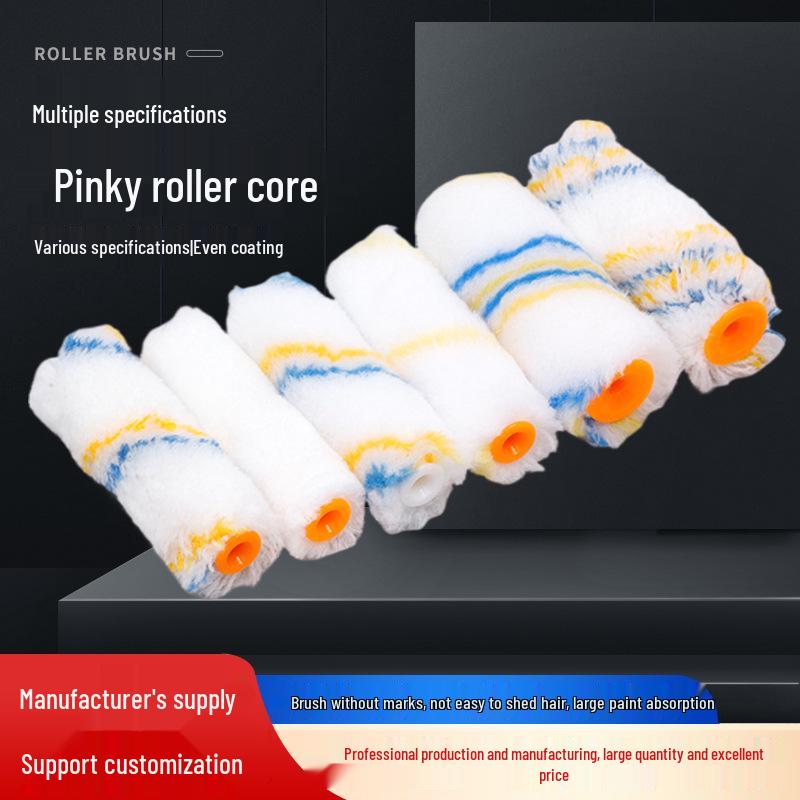 Little Finger 4-Inch & 9-Inch Latex Paint Roller Brush for Corners