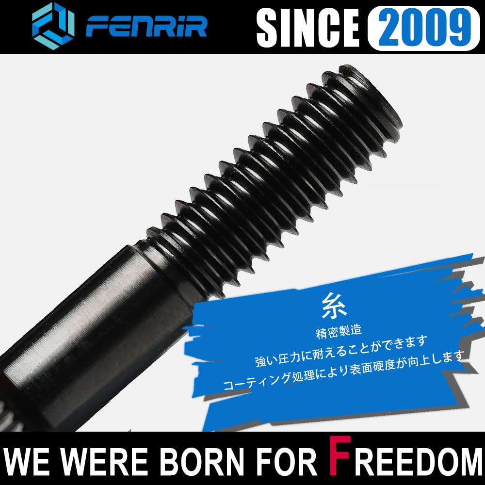 FENRIR Motorcycle Saddlebag Lock Security Bolt Knob Fastener Hardware 304 Stainless Compatible with CVO Ultra Electra Street Road Road King Road Road