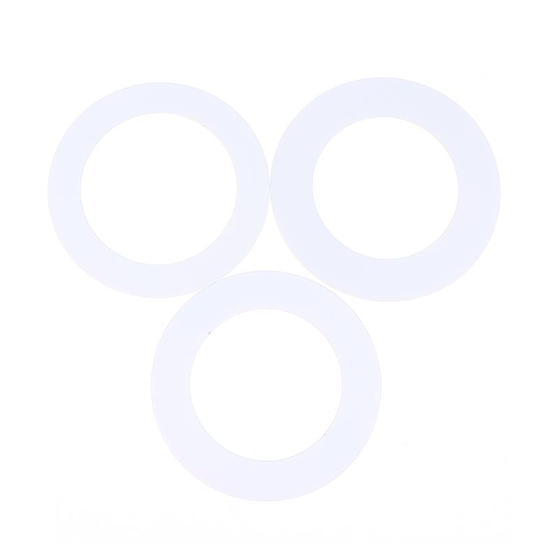 1Pc Led Spotlight Downlight O Rings White Lampshade Ring Adapter Concealed Spacers Shims Washers Light Stand Gaskets