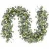 Artificial Greenery Foliage Vine Plant Christmas Outdoor Holiday Party Store Wedding Garland Home Wall Arch Diy Decorative Gifts