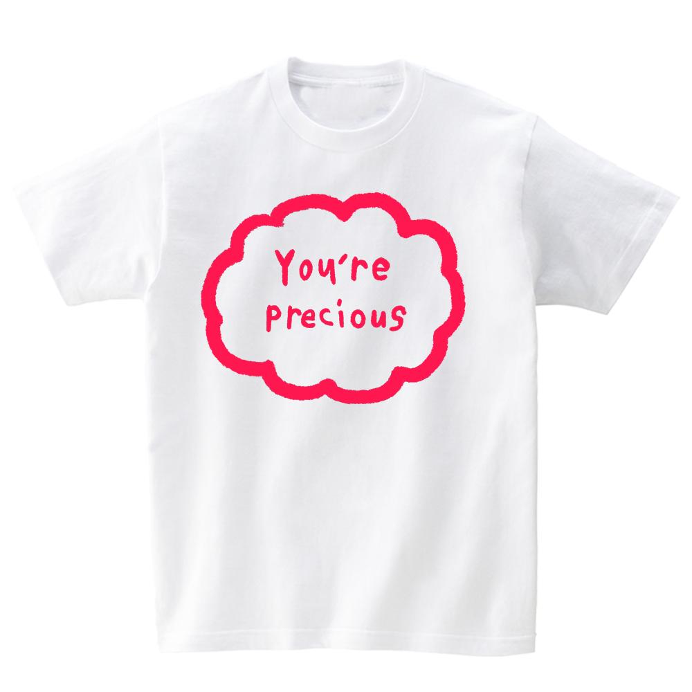Awesome Us You Are Precious T-Shirts_4Color Black/L