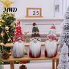 Hanging Ornaments for Bedroom Living Room Faceless Gnome Plush Doll, Decorative Dwarf Doll with Kitted Hat, Holiday Home Decor Christmas Decor,