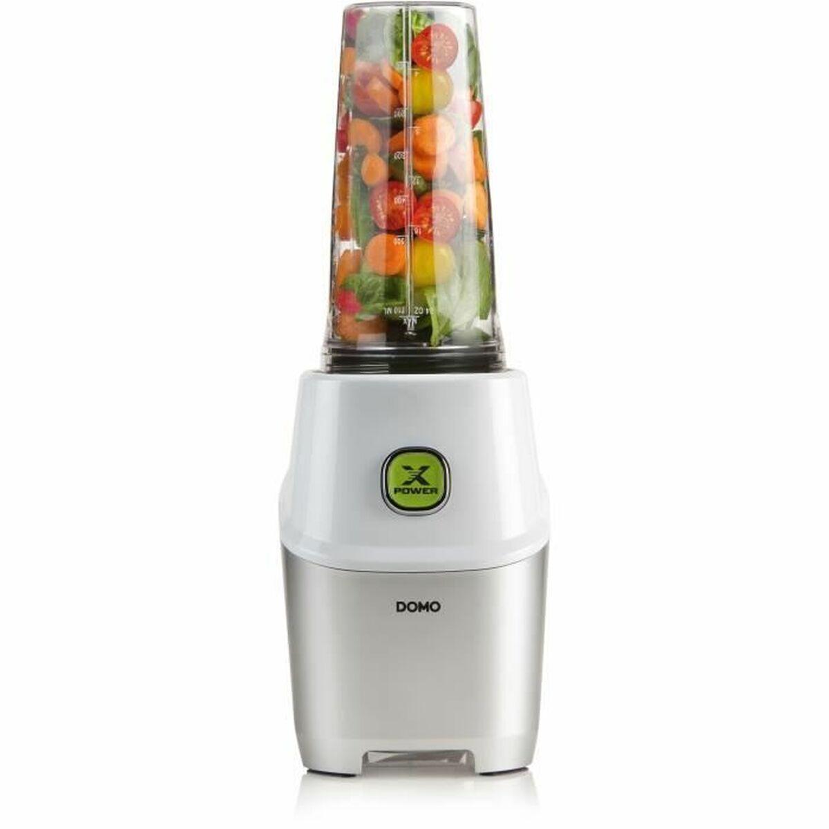 Blender à Tasse DOMO 900 W 600 ml Blanc