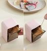 Wall-Mounted Flip-Top Toothpick Holder - Creative Plastic Design for Home and Restaurant